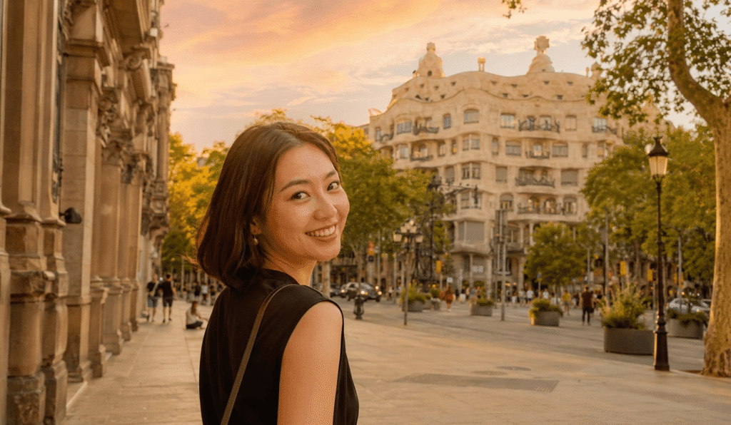 Enjoy a comfortable stay in Barcelona at a 5-star hotel near Casa Milà.