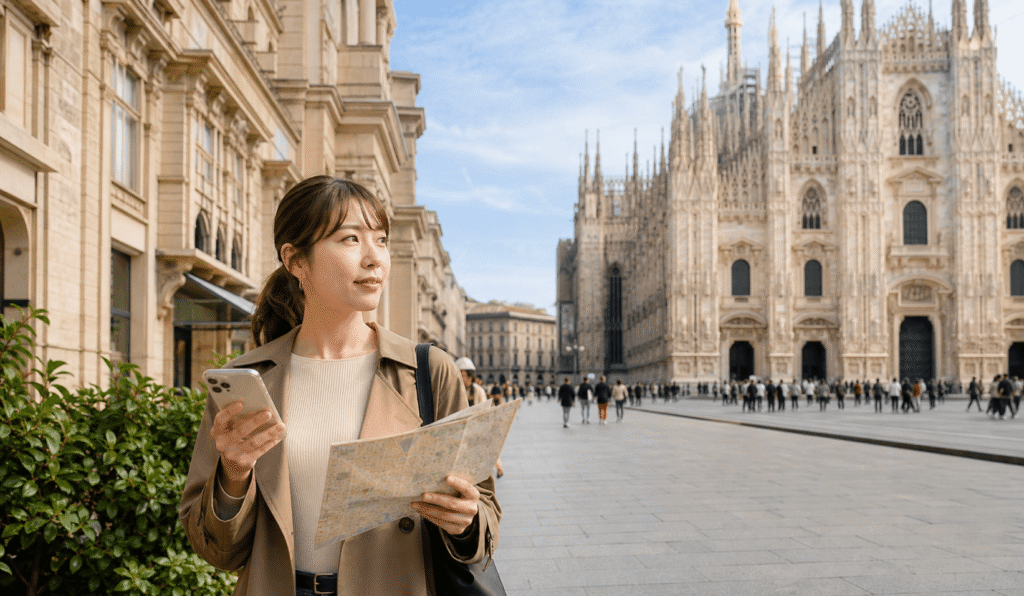 Should you stay near Milan's Central Station or the Duomo?
