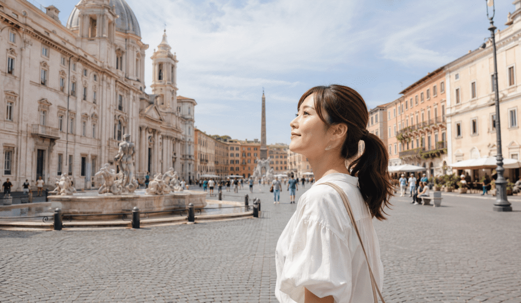 What are other popular areas in Rome? A comparison with Piazza Navona, Trastevere, and the area around the Colosseum.