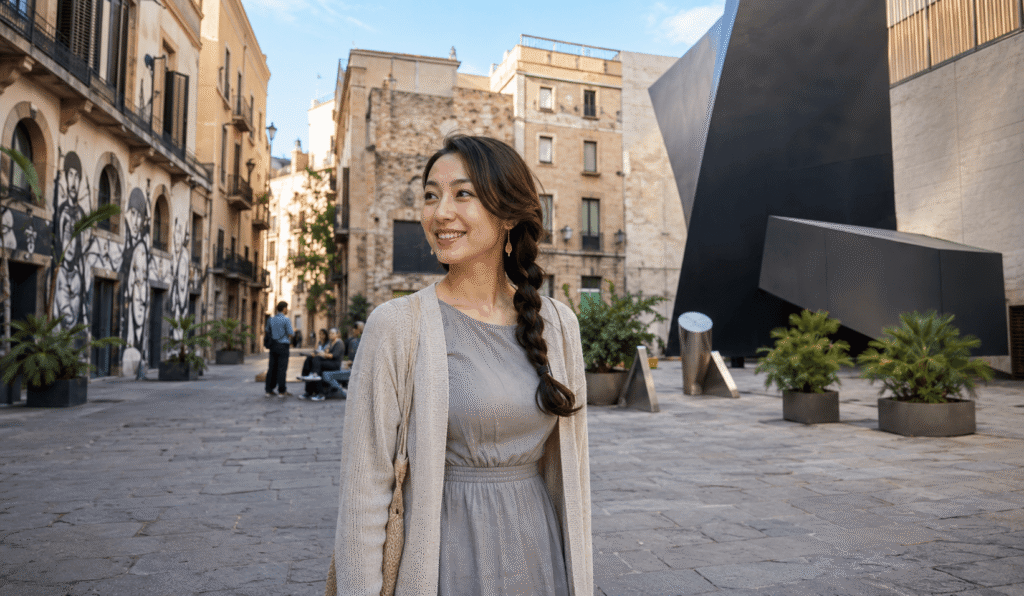 The Raval district offers appealing cultural spots to visit during the day.