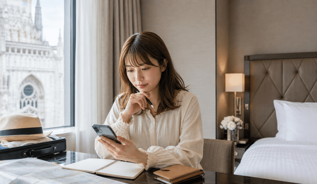 How to check the tourist tax and hotel rates in Milan