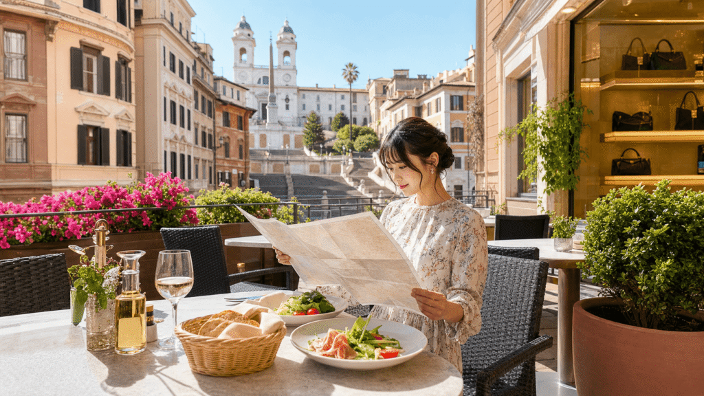 Restaurants and activities around the Spanish Steps