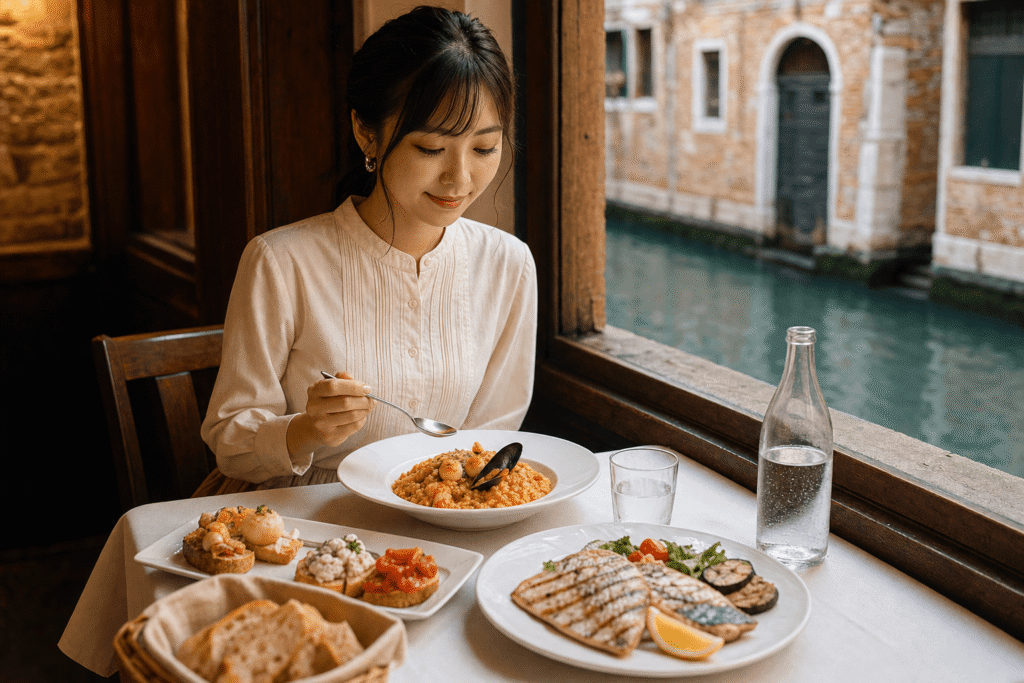 ベネチアのおすすめ食べ物とレストラン