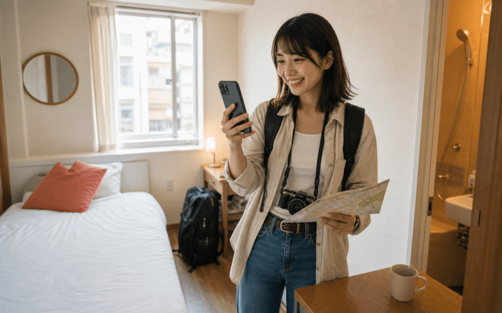旅行用アプリとガジェット(便利な電子機器小物)