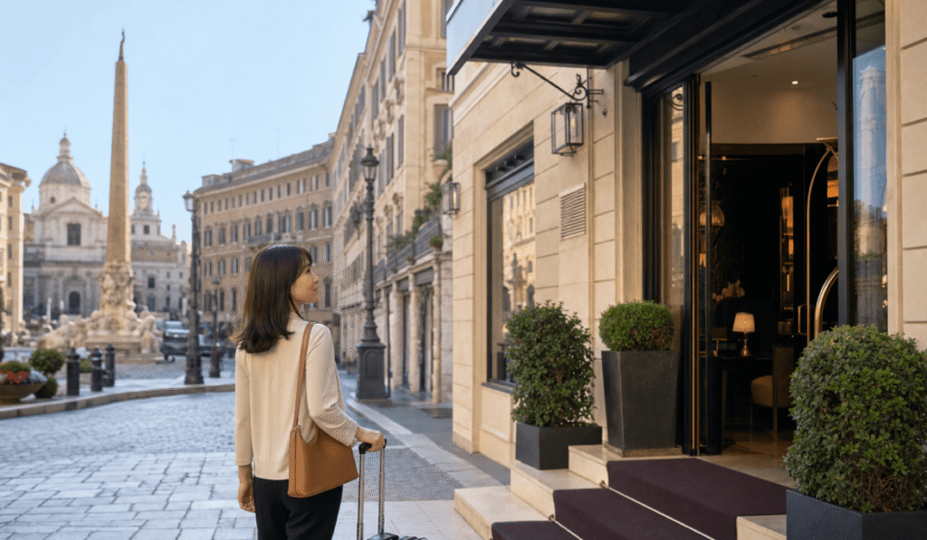 Recommended 4-star hotels outside the Termini Station area