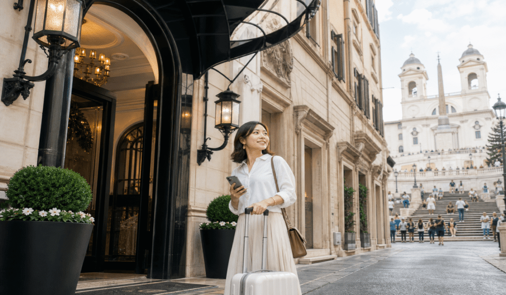 Recommended 4-star hotels near the Spanish Steps