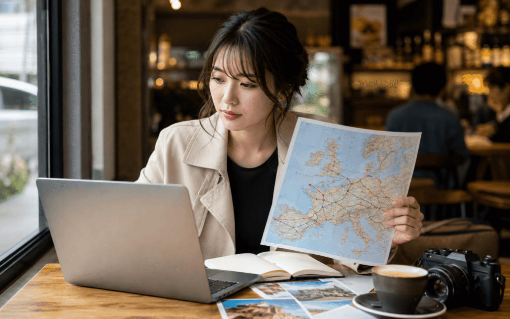 個人旅行と旅行会社パッケージの比較