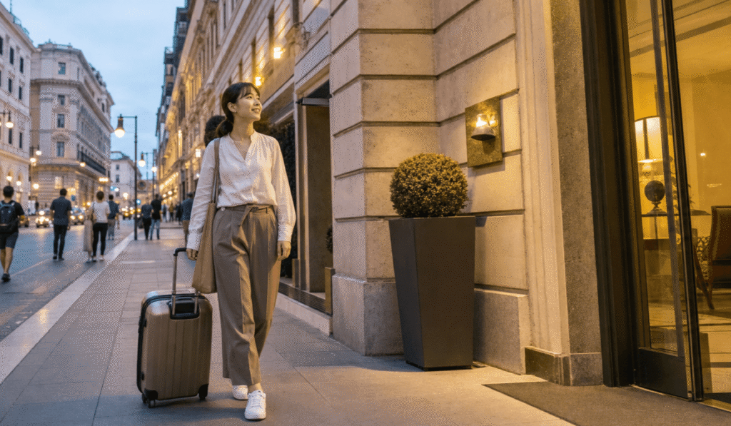 Safety information for hotels around Termini Station