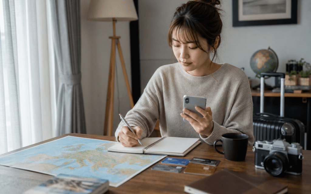 旅行期間と費用のバランス