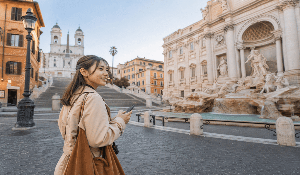 Guide to Sightseeing Routes Around the Spanish Steps