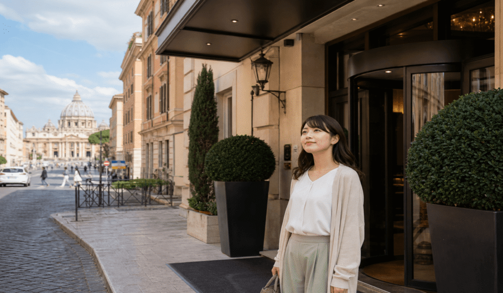 ローマ バチカン市国近くのおすすめ4つ星ホテル