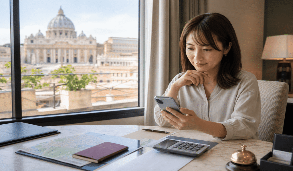 Hotel rates near Vatican City and Rome's tourist tax