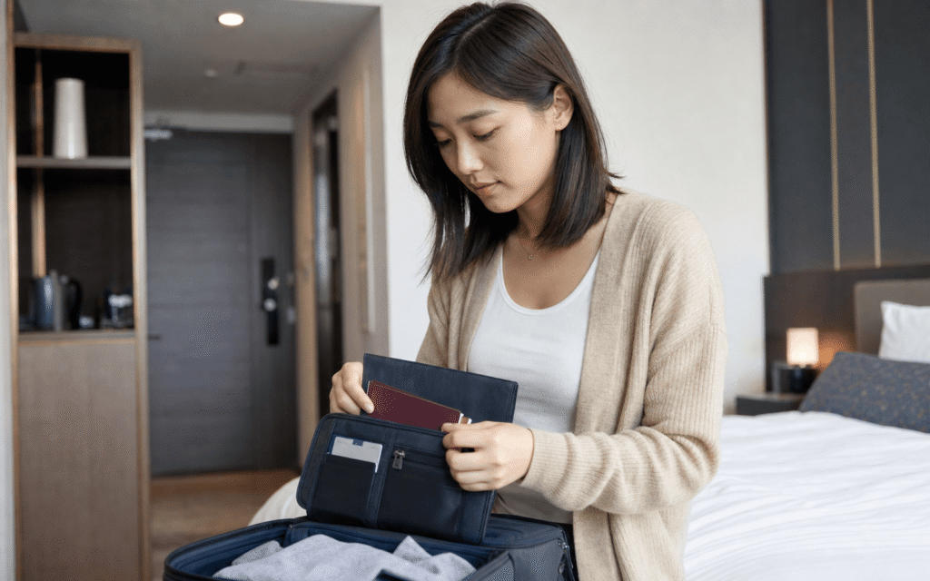 貴重品の管理と盗難防止対策