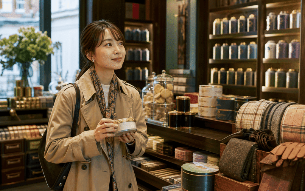 イギリス:紅茶とファッション雑貨が人気
