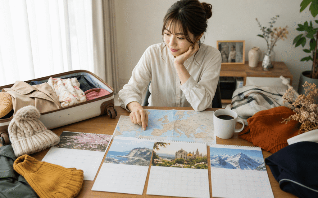 シーズン別の旅行スタイルと費用の違い