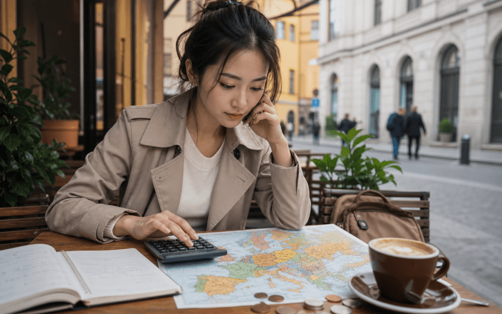 国別の旅行費用の比較