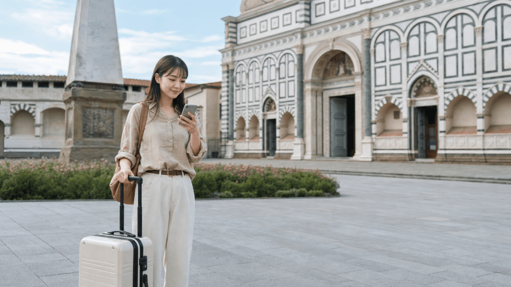 Who the Santa Maria Novella Station area is suitable for