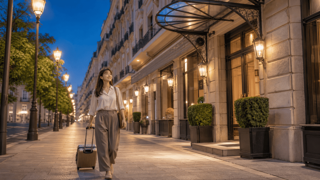 Choose a route that is easy to navigate, even at night.
