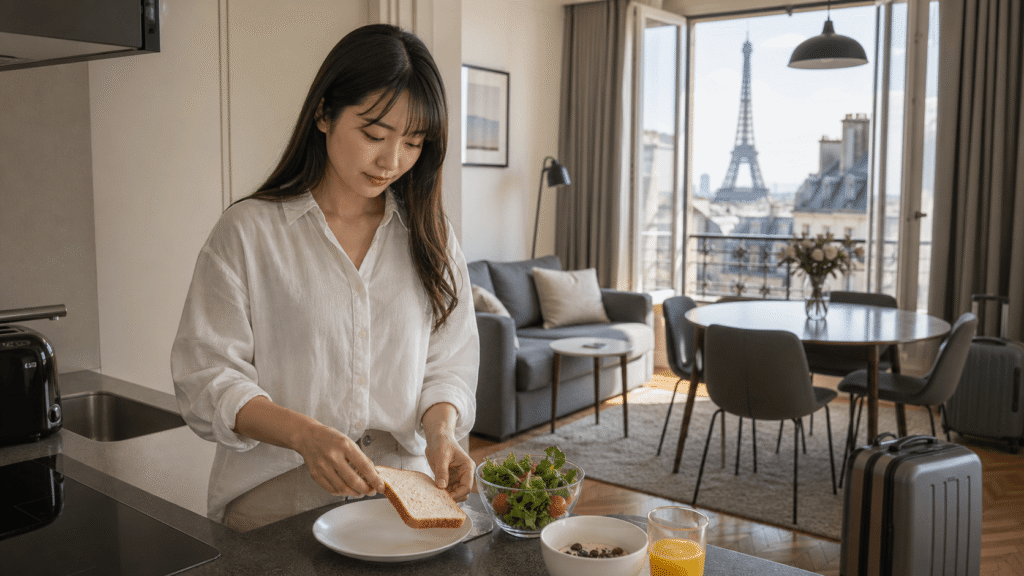 For those prioritizing guest rooms with kitchens or stays for groups.