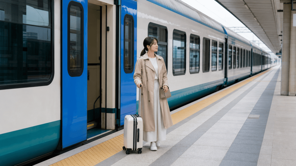Travel to Santa Lucia Station by train.