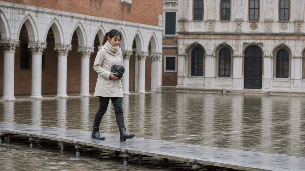 Dealing with Acqua Alta and Luggage