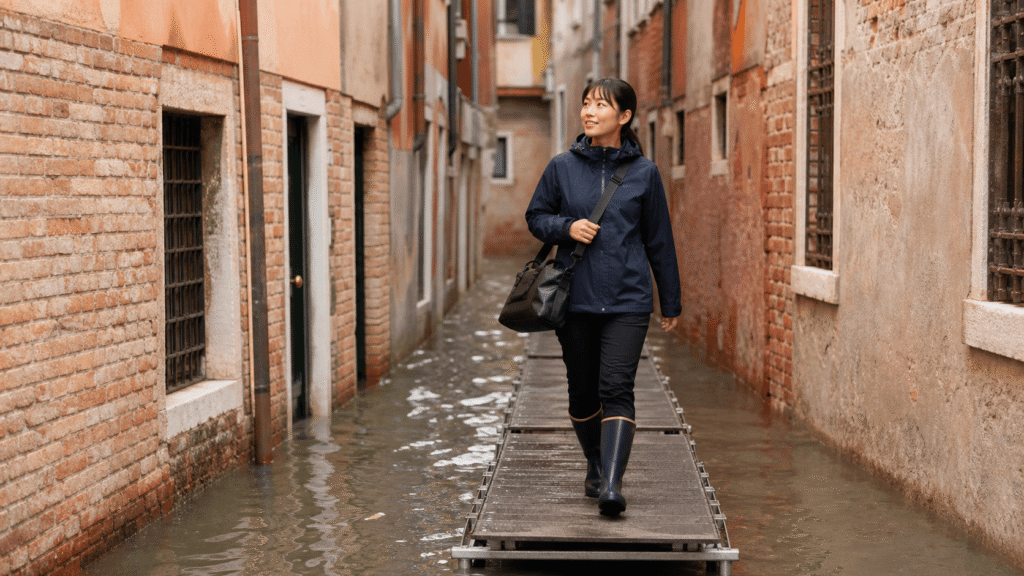 ealing with Acqua Alta and Luggage