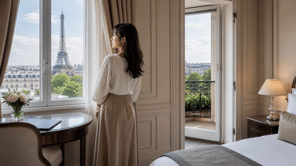 Check the view and the balcony separately.