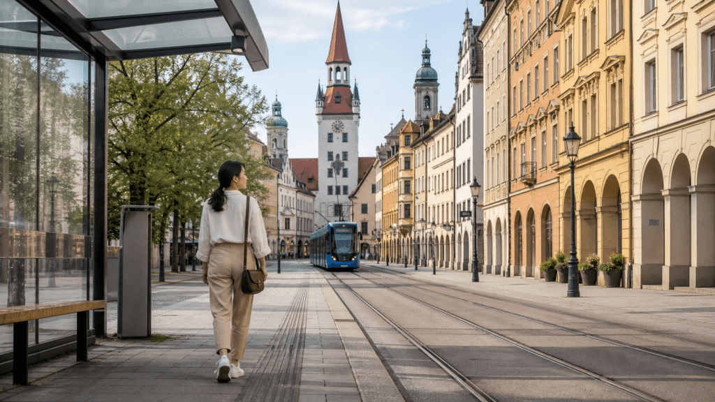 You can get to the Old Town on foot or by public transport.