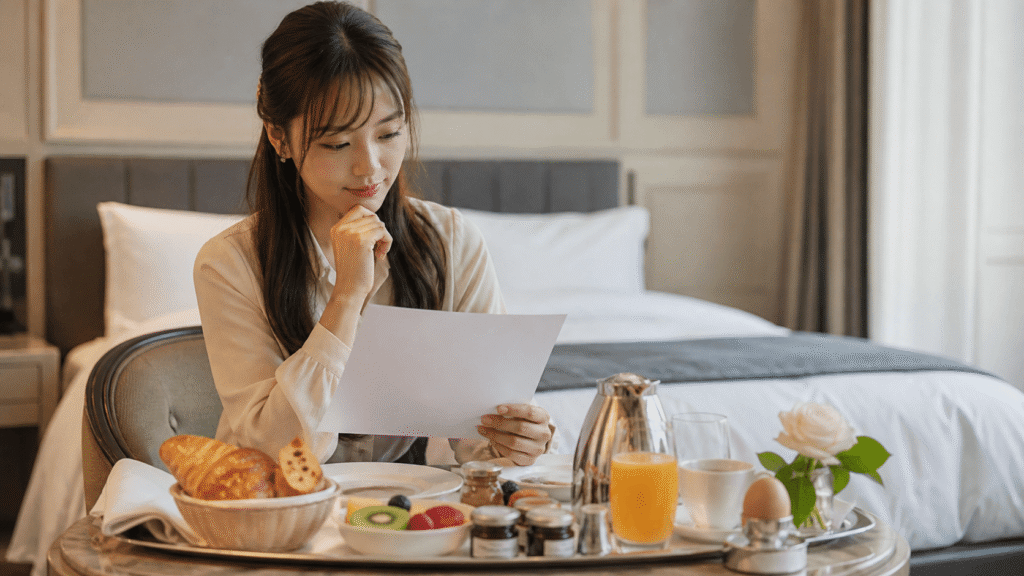 Check if breakfast is included in the price.