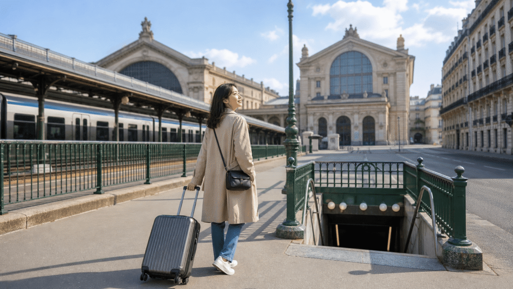 Access to Paris Nord and Paris Est stations