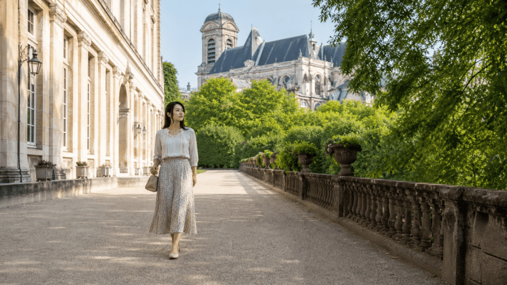 Towards Saint-Sulpice Church and Luxembourg Gardens