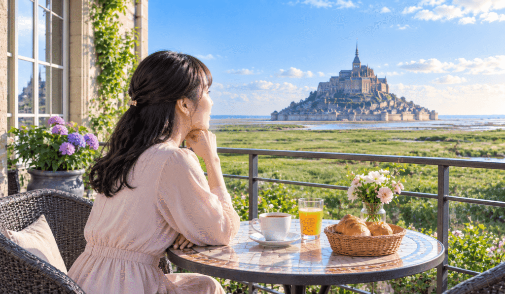 Information on hotels in the area opposite Mont-Saint-Michel
