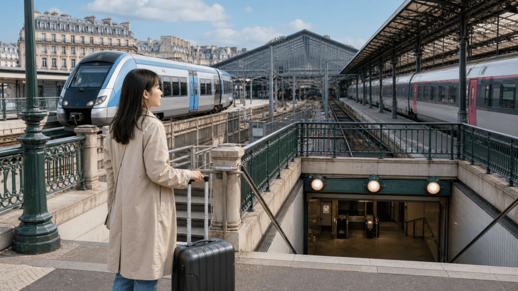 Lines accessible from North Station and East Station