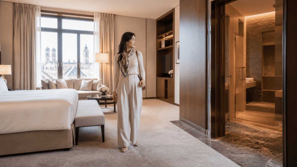 If spacious guest rooms and a spa are your priorities...