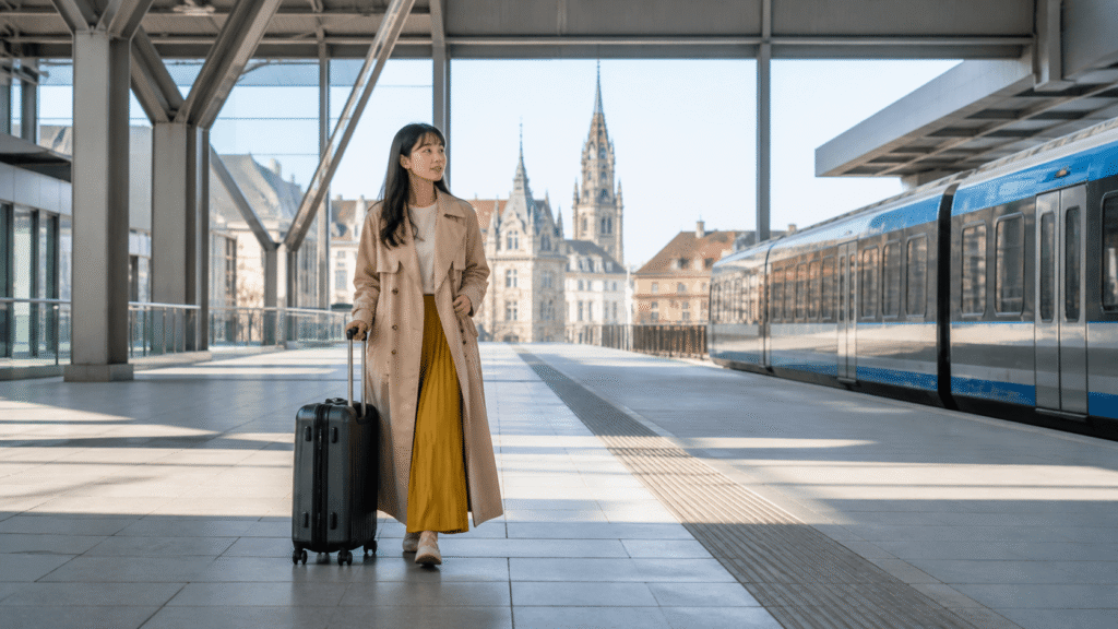 Access to Marienplatz from the airport and central station