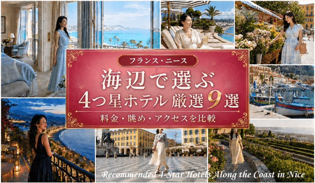 Recommended 4-Star Hotels Along the Coast in Nice