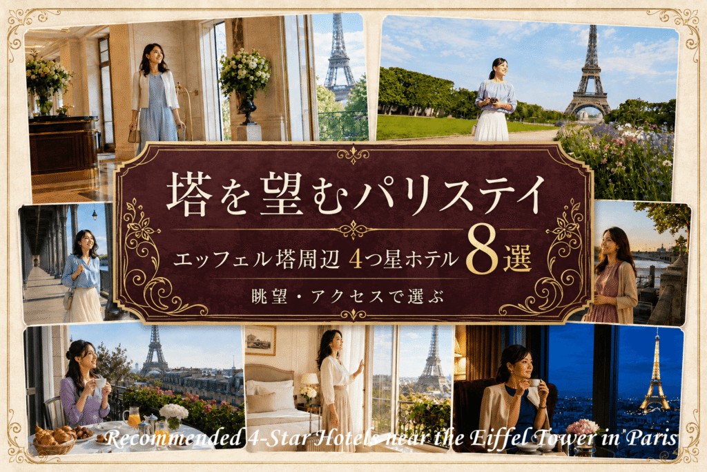 Recommended 4-Star Hotels near the Eiffel Tower in Paris