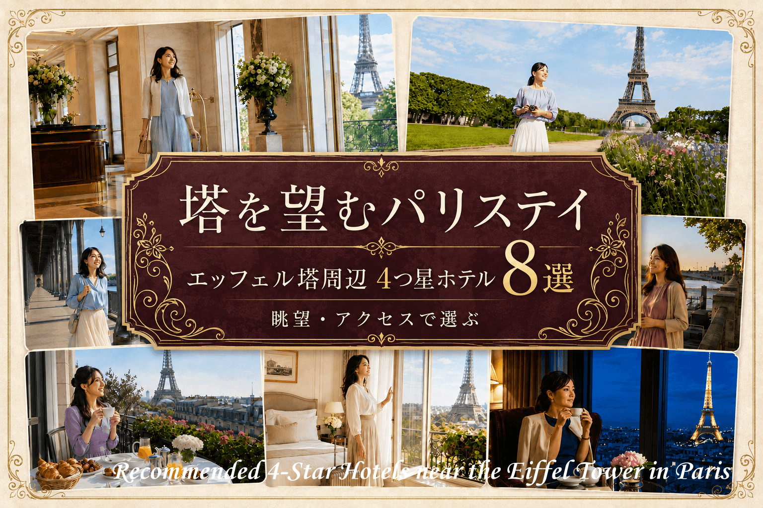 Recommended 4-Star Hotels near the Eiffel Tower in Paris