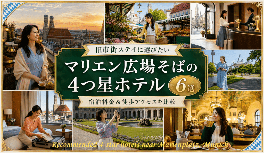Recommended 4-star hotels near Marienplatz, Munich