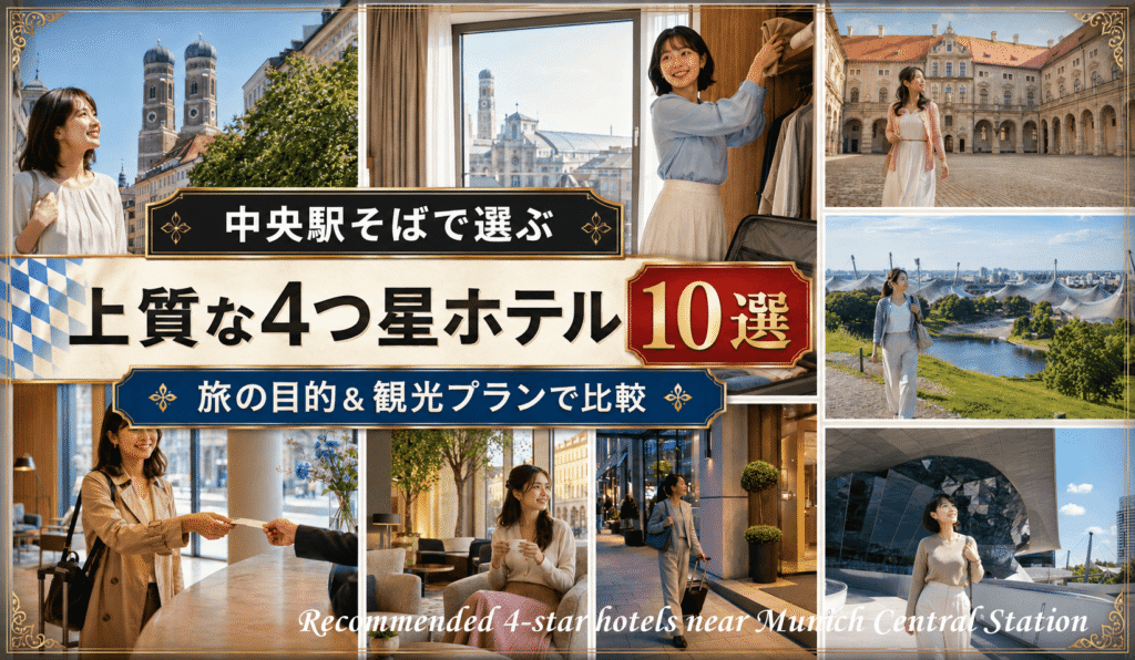 Recommended 4-star hotels near Munich Central Station