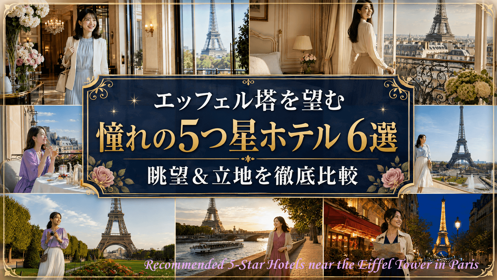 Recommended 5-Star Hotels near the Eiffel Tower in Paris
