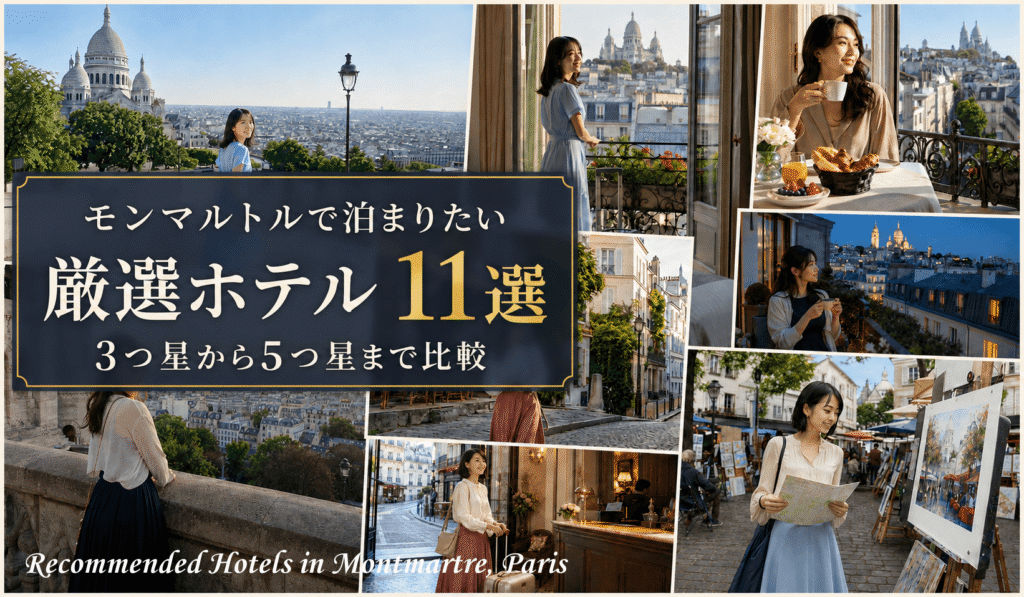 Recommended Hotels in Montmartre, Paris
