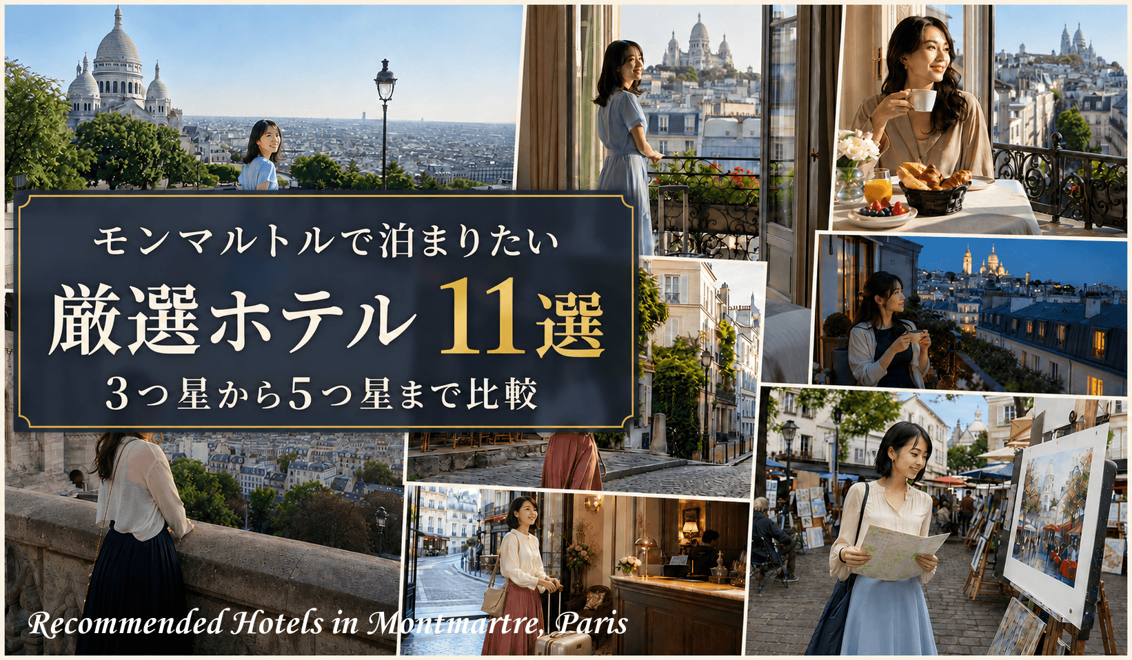Recommended Hotels in Montmartre, Paris