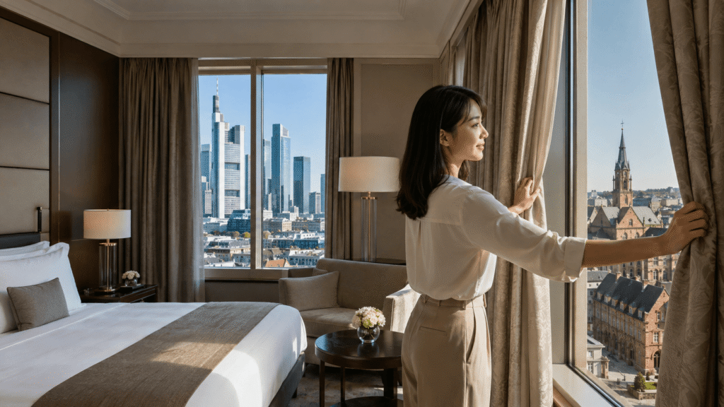 Check room categories and views.
