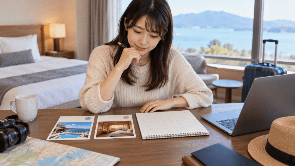 旅行までの期間で選ぶならどっち?