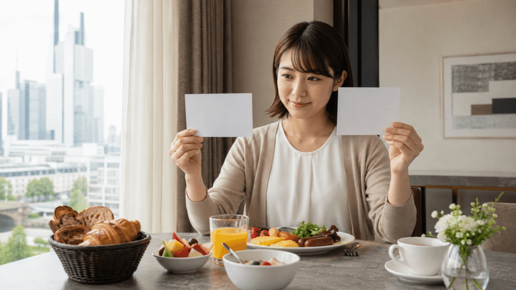 Align the meal and cancellation terms.