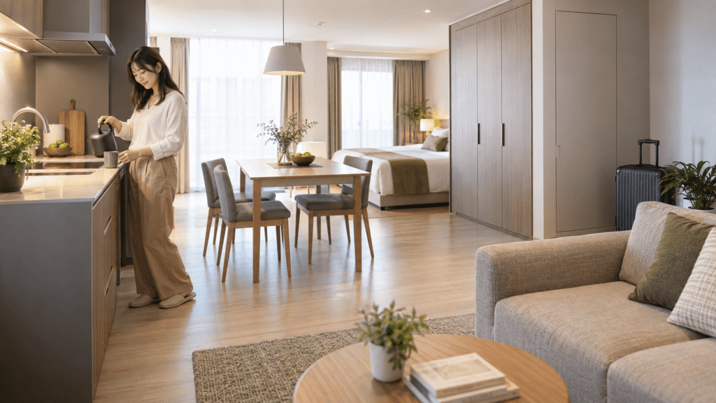 If you prioritize spaciousness and suitability for long-term stays...