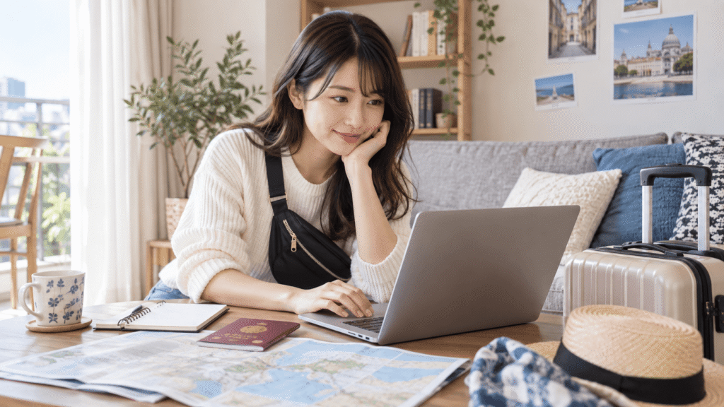 女子旅・女性ひとり旅なら何か月前に予約する?