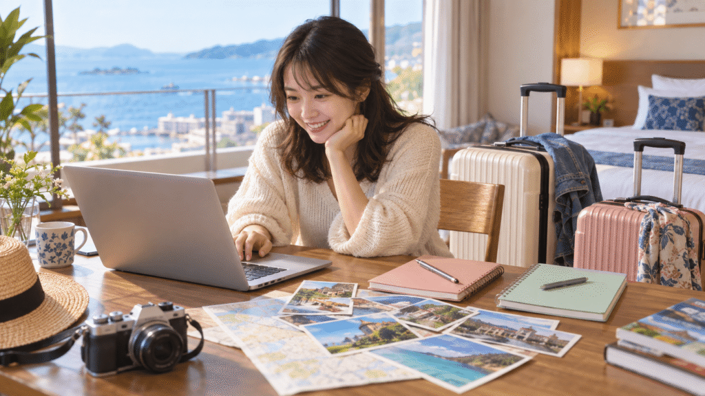 女子旅は2〜4か月前から