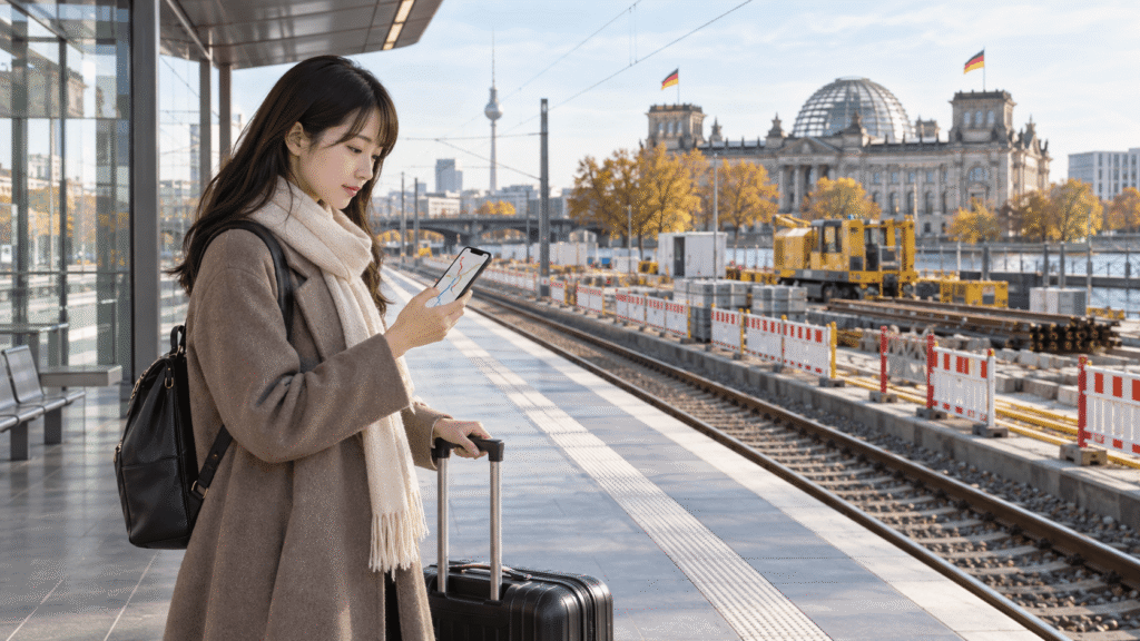 Be aware of railway construction work in November 2026.